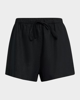 Rails Jenner Linen Drawstring Shorts