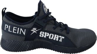 Plein Sport Blue Indaco Polyester Carter Sneakers Mens Shoes