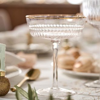 La Redoute Interieurs Set van 4 champagneglazen, Lurik