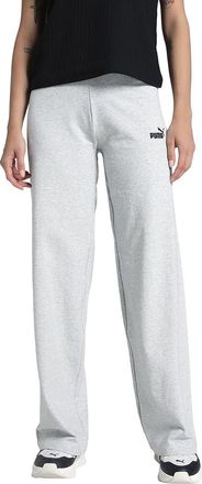 Puma Womens ESS Small No. 1 Logo High-Waist Straight Leggings Grey Size XL