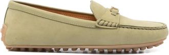 Tod's Gomma Mors - Dames - Loafers - Groen - 36 1/2 EU - Leer - Schoenen