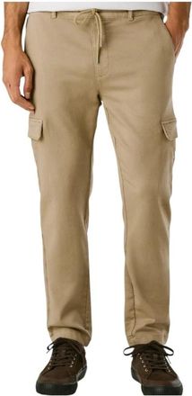 Pepe Jeans London Broeken, Heren, Beige, W34, Cargo Gymdigo Broek Trendy Comfortabel Beige