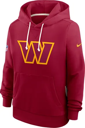 Nike Washington Commanders Sideline Nike Womens Dri-FIT NFL Pullover Hoodie in Red | 03C367P9E-A0M