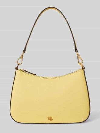 Lauren Ralph Lauren Umh&auml;ngetasche aus echtem Leder Modell Danni in GELB, Gr&ouml;&szlig;e 1