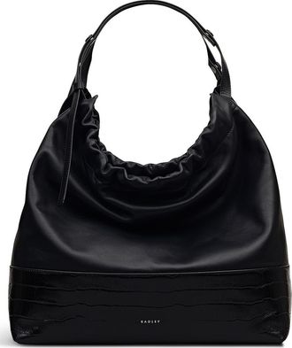 Radley London Large The Portobello Ruched Shoulder Bag in Black at Nordstrom Rack