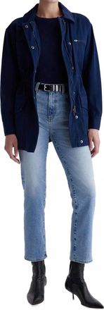 AG - Adriano Goldschmied Saige Wide Leg Crop Jean In 22 Year Whisper