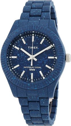Timex Trend Quartz Blue Dial Mens Watch TW2V37400JR