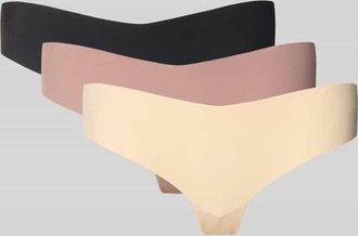 Dorina String im 3er-Pack Modell AIRLITE in Beige, Größe XL