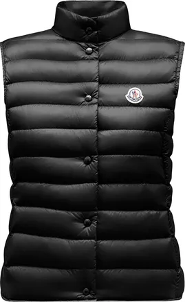 Moncler Moncler Liane Down Gilet, Women, Black, Size: 00