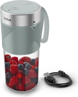 T-fal Bl1c0430 Batidora Sin Cables Azul 300 Ml 300 W