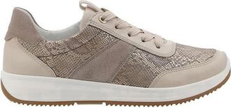 Ara Osaka 3.0 Sneakers - Dames - Sneakers - Beige - 37 EU - Leer - Schoenen