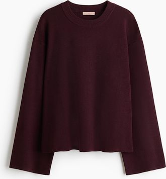 H&M Oversized Pullover - Red
