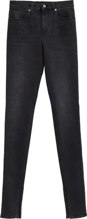 Gucci Logo-patch Split-hem Jeans