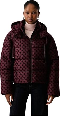 Guess New Daisy Gewatteerde Jas - Dames - Jassen - Rood - Maat: XS Polyamide
