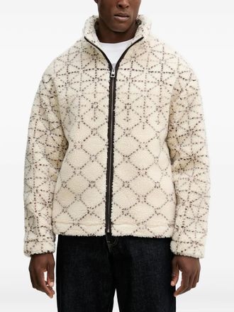 Guess Co patterned zip-up jacket - Neutrals