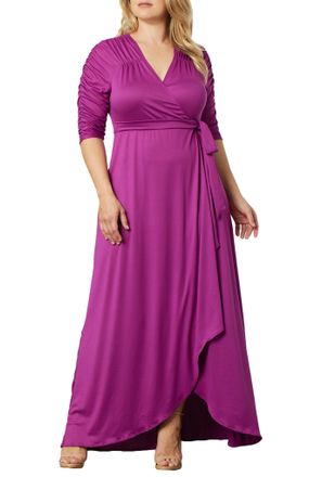 Kiyonna Meadow Dream Maxi Dress