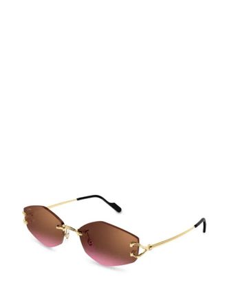 Cartier CT0620S Sunglasses - Gold