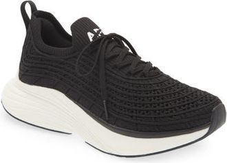 Athletic Propulsion Labs TechLoom Zipline Running Shoe in Black /White at Nordstrom, Size 5.5