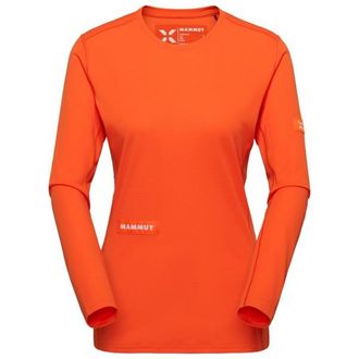 Mammut Eiger Nordwand First Layer Longsleeve Funktionsshirt f&uuml;r Damen | rot