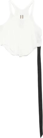 Rick Owens Canotta crop - Bianco