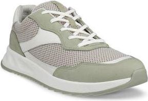 Ecco Mesh Low Top Sneaker in Tea/Gravel/White at Nordstrom Rack, Size 11-11.5Us / 42Eu