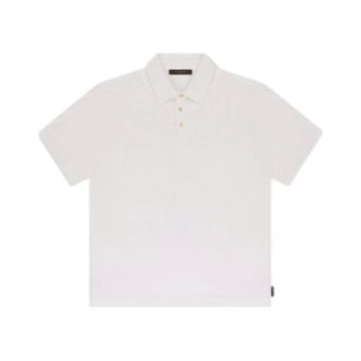 Zanone Polo Shirts, male, White, Size: 2XL Polo Shirt