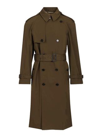 Burberry Long And Light Cotton Trench Coat