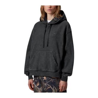 Carhartt Work in Progress Sudadera con capucha Lambert - Sweatshirts & Hoodies - Mujer - Negro - XS