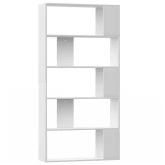 vidaXL Estanter&iacute;a/divisor Madera Contrachapada Blanco 80x24x159cm Vidaxl