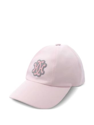 Herm&egrave;s Cappello da baseball Serena Lift con applicazione 2020 - Rosa