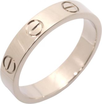 Cartier White Gold White Gold (18K) Band Ring (Pre-Owned)