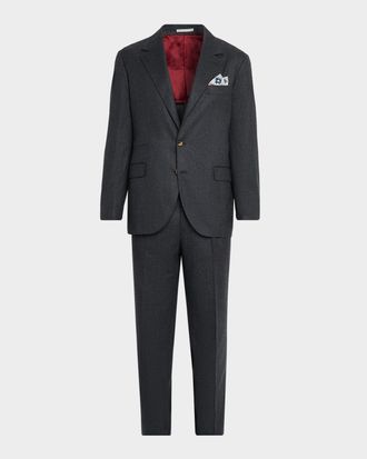 Brunello Cucinelli Suit BRUNELLO CUCINELLI Men color Grey