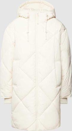 Marc O'Polo Denim Marc OPolo Denim Steppmantel mit Eingrifftaschen und Storm Cuffs in Weiss, Gr&ouml;&szlig;e M