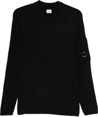 C.P. Company Maglione con applicazione - Nero