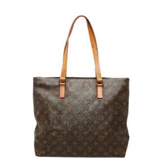 Louis Vuitton Pre-owned Cabas Mezzo Monogram Tote - Pre-owned - Mujer - Marr&oacute;n - ONE SIZE