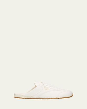 Prada Spark Leather Sneaker Mules