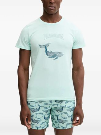 Vilebrequin whale-print T-shirt - Green