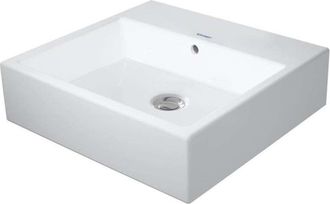 Duravit Lavamanos Duravit Vero Air Con Rebosadero 450x350mm Sin Orificio Para Grifer&iacute;a Blanco