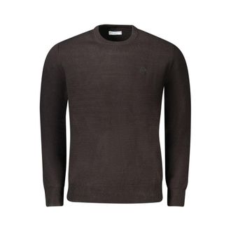 North Sails Black Acrylic Mens Sweater
