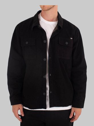 Hurley Hurley Built Twill Overshirt Shirt zwart