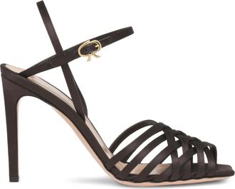 Gianvito Rossi 95 mm Kerry sandalen - Bruin