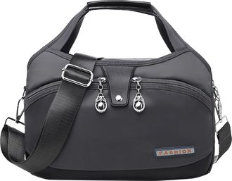 Generic New Women Bag Trend Fashion Simple Casual Versatile Fabric Hand Bill Of Lading Shoulder Bag Crossbody Womens Bag Sling Computer Bag (Grey, One Size)