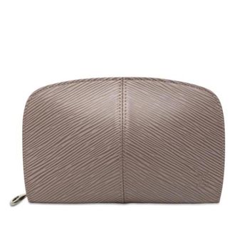 Louis Vuitton Tweedehands leren portemonnees - Dames - Pre-owned - Paars - Maat: ONE Size Leer