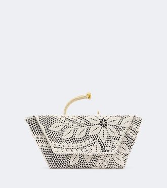 Magda Butrym Bracelet crochet and satin clutch
