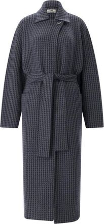 Sminfinity Belted Coats - Dames - Jas met riem - Blauw - M/L - Jassen