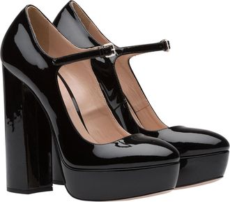 Generic Platform Chunky Pumps for Women, Elegant Round Toe Strappy Block Court Shoes, Comfort Ankle Strap Buckle Party Wedding Dress High Heels Shoes,Black,2.