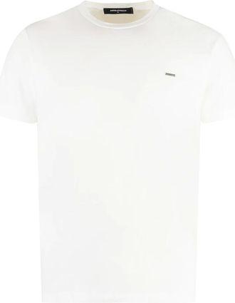 Dsquared2 Tops, Heren, Wit, S, Katoen, Cool Fit T-Shirt