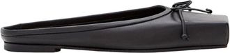 Jacquemus Schoenen, Dames, Zwart, 37 EU, Zwarte Square Toe Mules voor Vrouwen