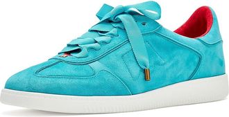 Birdies Jay Sneaker Suede Womens Shoes Aqua Suede : 9.5 M