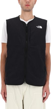 The North Face Black Logo Sleeveless Jacket